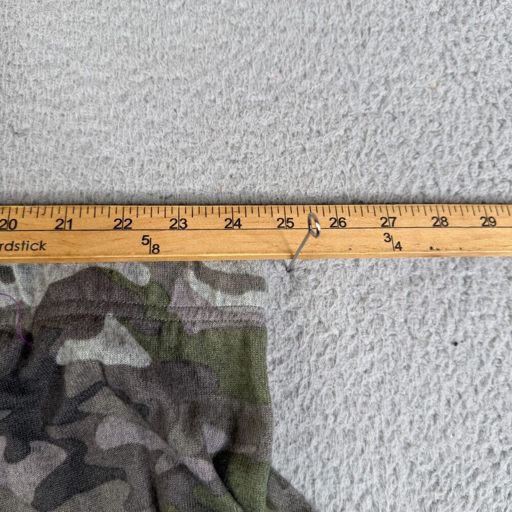 TIME AND TRU Camo Sweatpants Women 4X Green Plus Size Knit Athleisure Drawstring - Picture 6 of 9